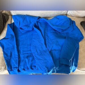 2 Vibrant Blue Hoodie